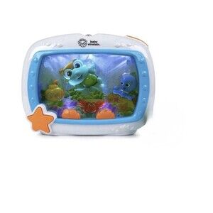 Baby Einstein Sea Dreams Soother Musical Crib Toy & Sound Machine No Remote!